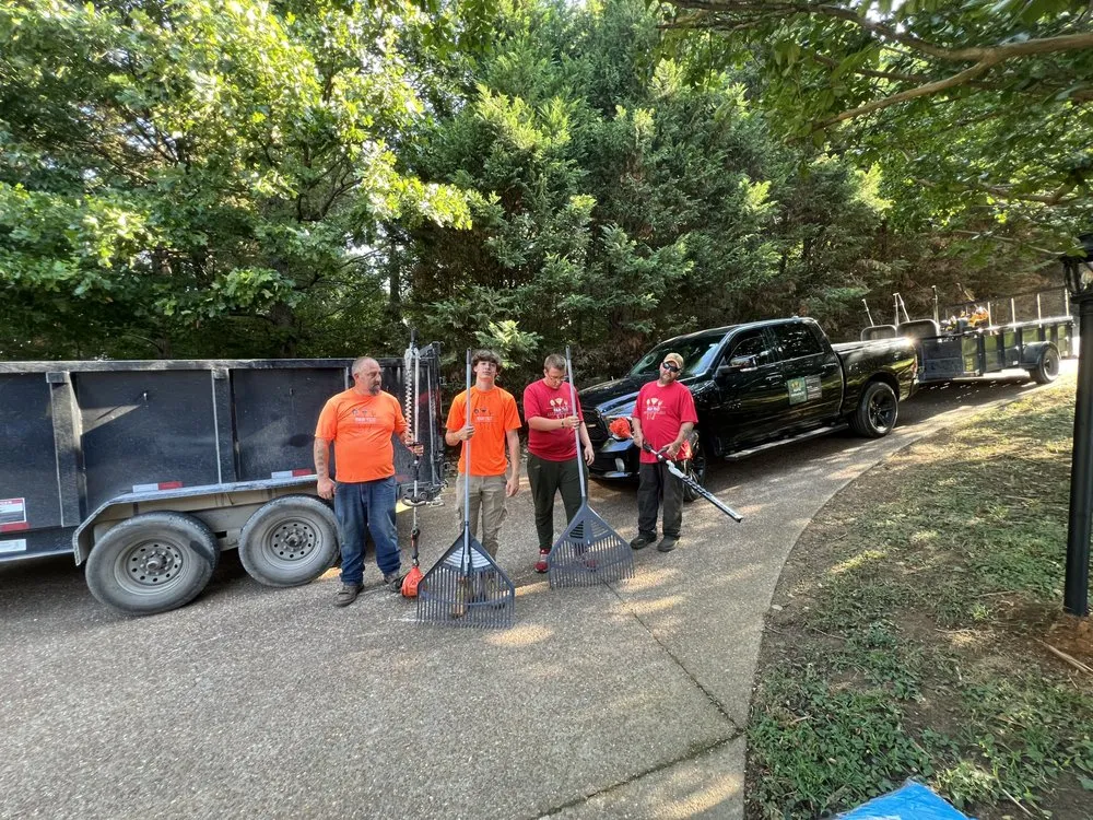 Trusted yard cleanup service in Knoxville, TN - R&R TLC Landscaping