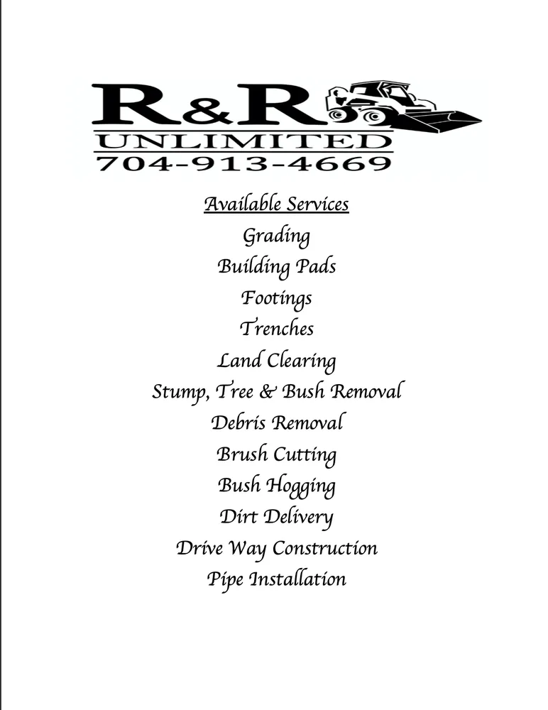 Affordable garden landscaping in Gastonia, NC - R&R Unlimited Grading