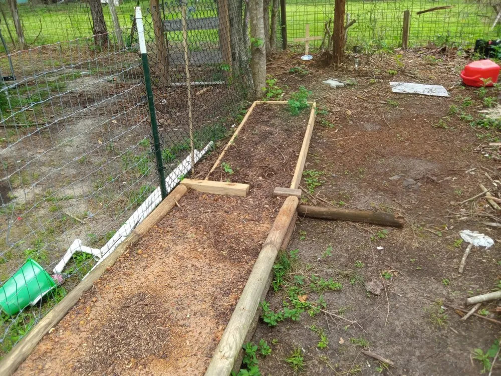 Professional garden landscaping in Cleveland, TX by Rredemtion Labor Service