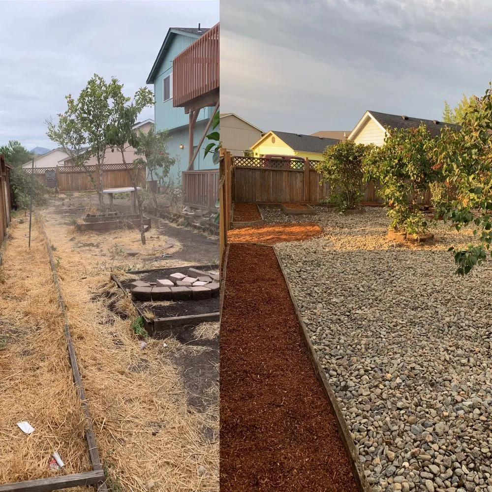 Custom landscape design for beautiful yards in Sutherlin, OR by RRM Solutions
