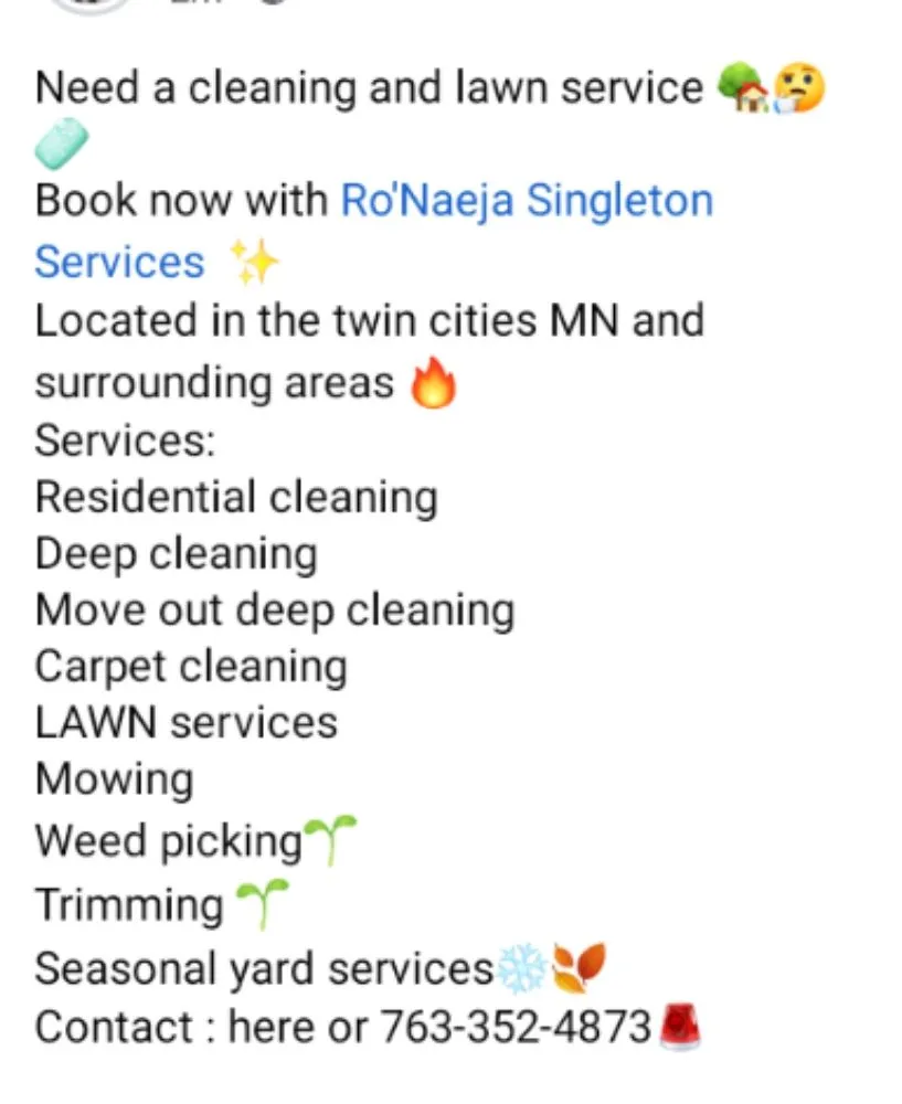 Trusted outdoor landscaping in Saint Paul, MN by RS Cleaning Services