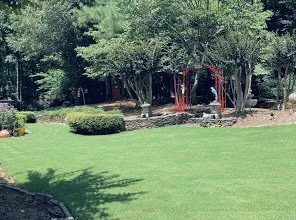 Affordable landscape installation in Mableton, GA by R&S Flores Lawn Care