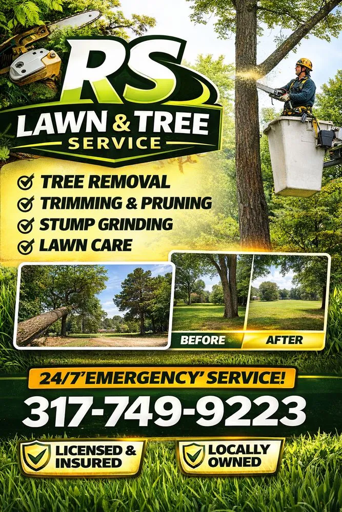 Local outdoor landscaping in Indianapolis, IN - Rs Lawn and Tree Service