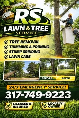 Rs Lawn and Tree Service Logo