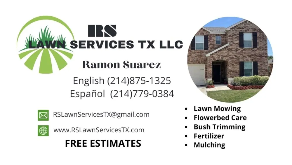 Trusted residential landscaping in Forney, TX by RS Lawn Services TX