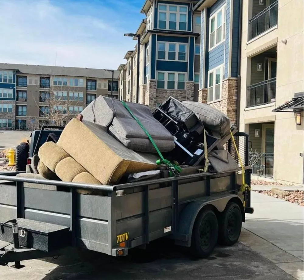 Custom outdoor landscaping in Denver, CO by Rs Service Maintenance and Transportation