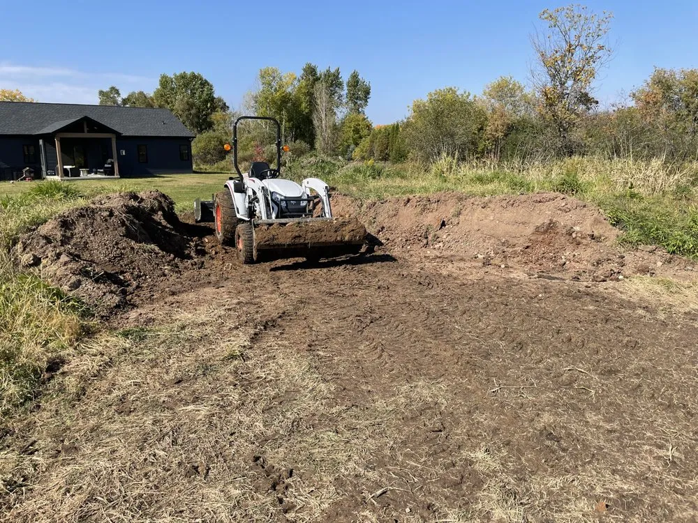 Custom yard cleanup service in Freedom, WI - RS Tractor Work