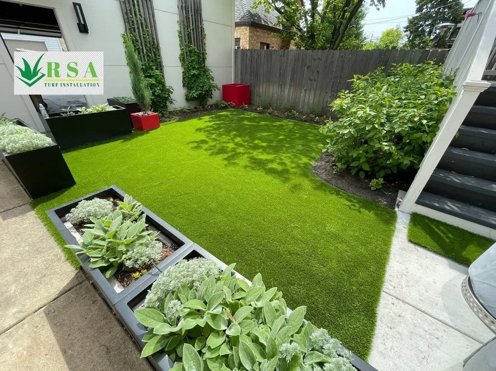 Local yard maintenance for residential properties in Rolling Meadows, IL by RSA Turf Installations