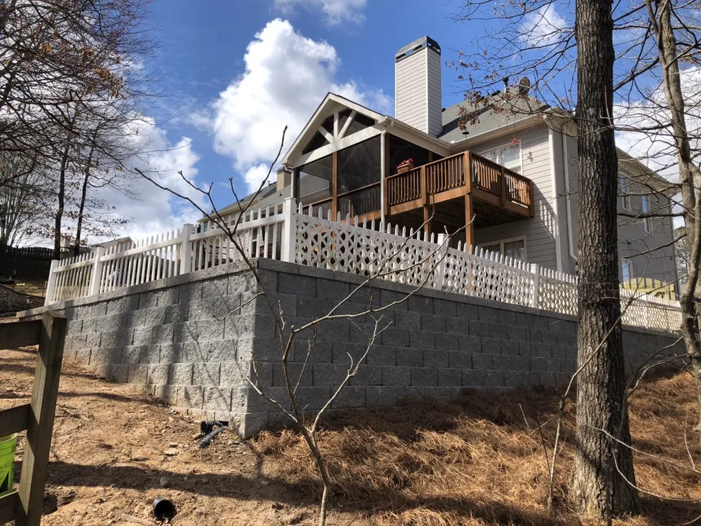 Local landscape installation in Cumming, GA by Rscapes