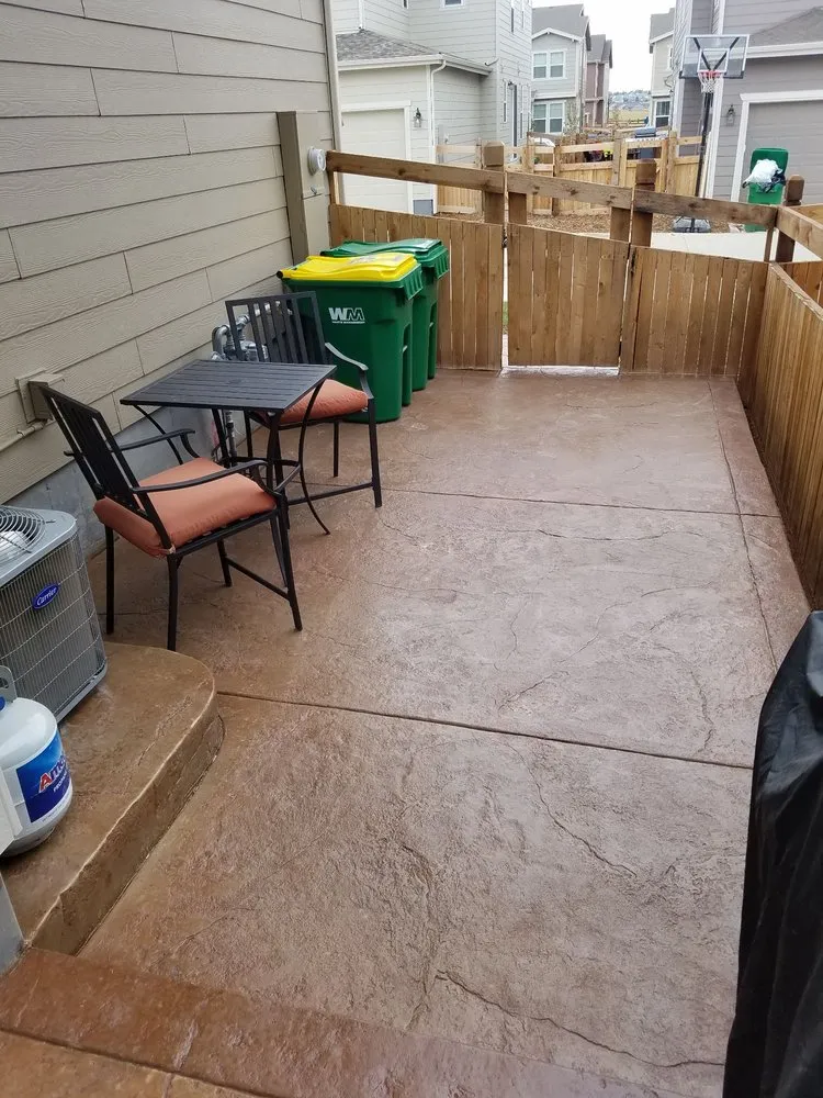 Reliable landscape installation with custom design in Aurora, CO by R&T Concrete