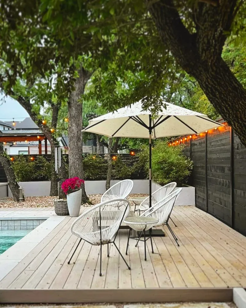 Custom garden landscaping in Cedar Park, TX by RT Lawn Services & Outdoor Living