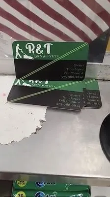 R&T lawn services Logo