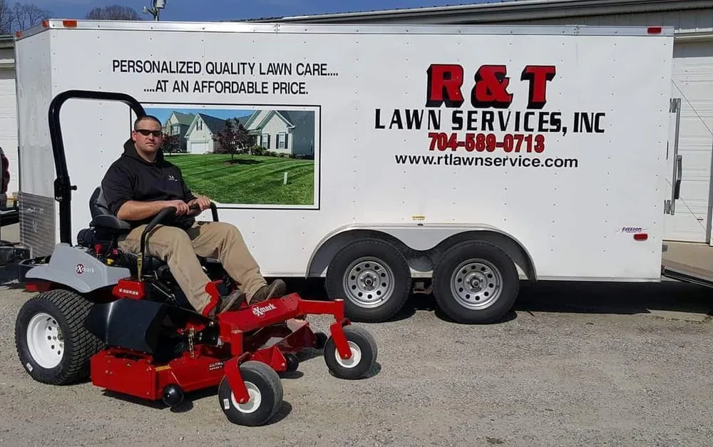 Affordable landscaping services in Denver, NC by R&T Lawn Services