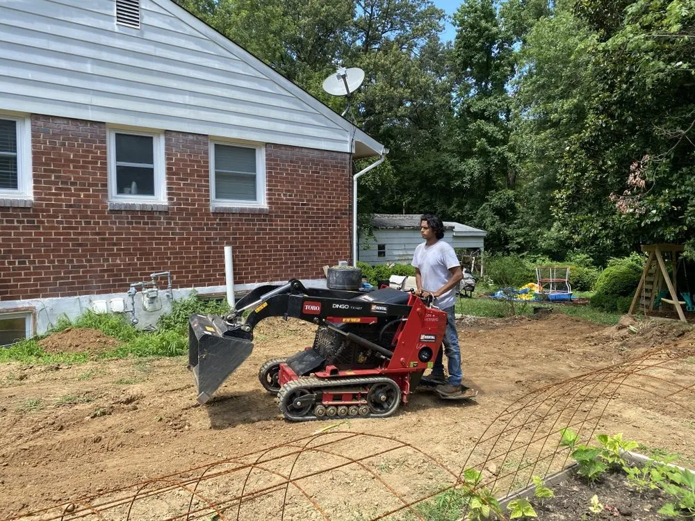 Custom garden landscaping in North Springfield, VA - RTA landscape