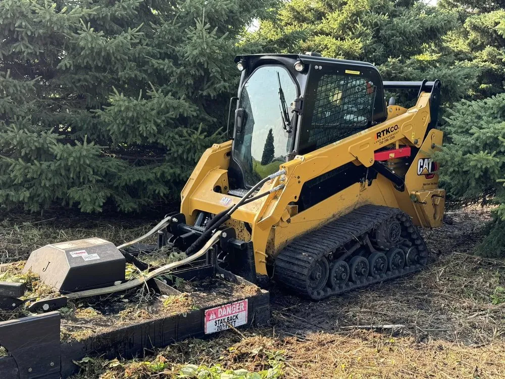 Top-rated yard cleanup service with custom design in Raymond, MN by RTK Land Management