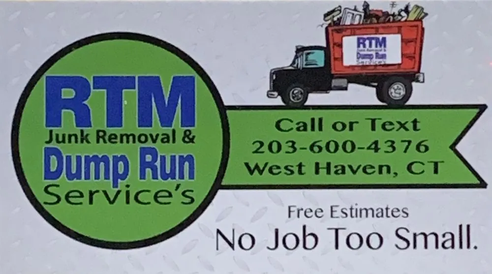 Custom yard cleanup service for outdoor upgrades in West Haven, CT by RTM Junk Removal & Dump Service’s