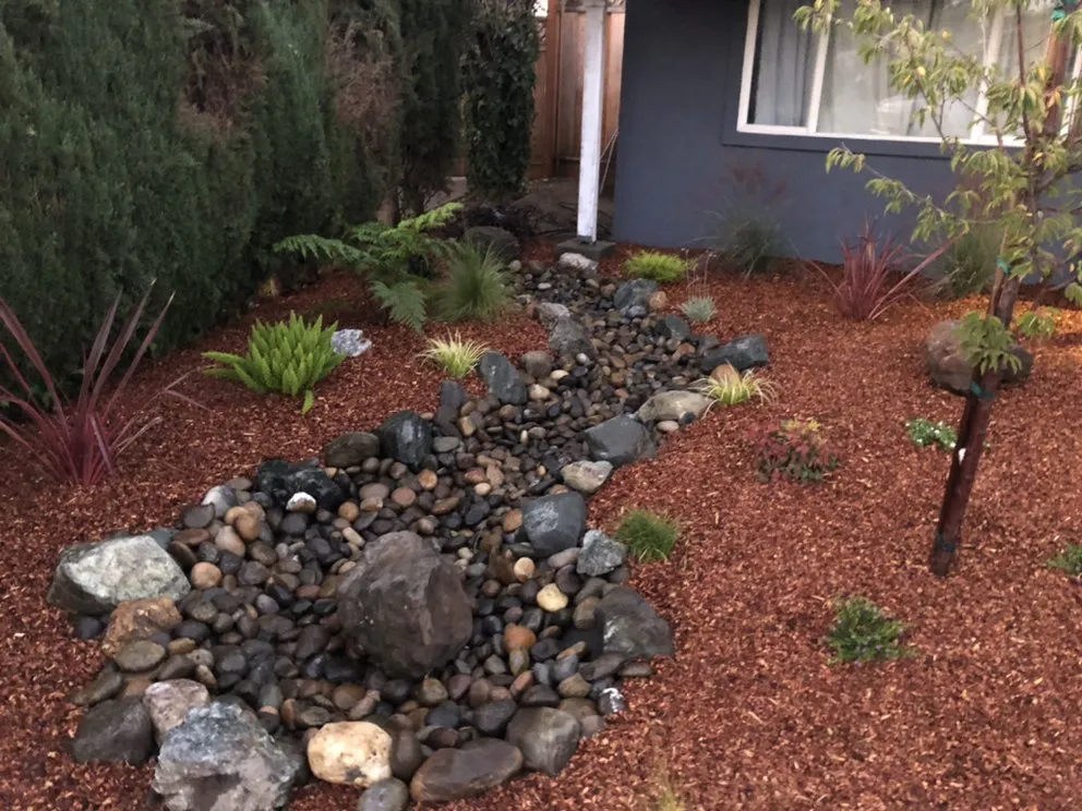 Expert landscape installation for residential properties in Santa Clara, CA by Ruba Landscaping & Gardening
