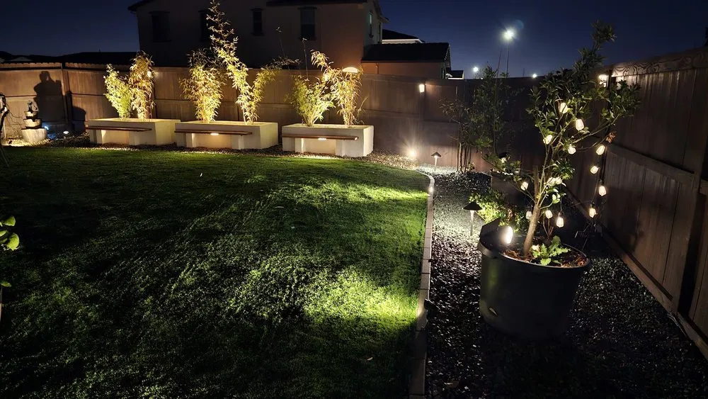 Local lawn care service with custom design in Rocklin, CA by Ruben's & Vital