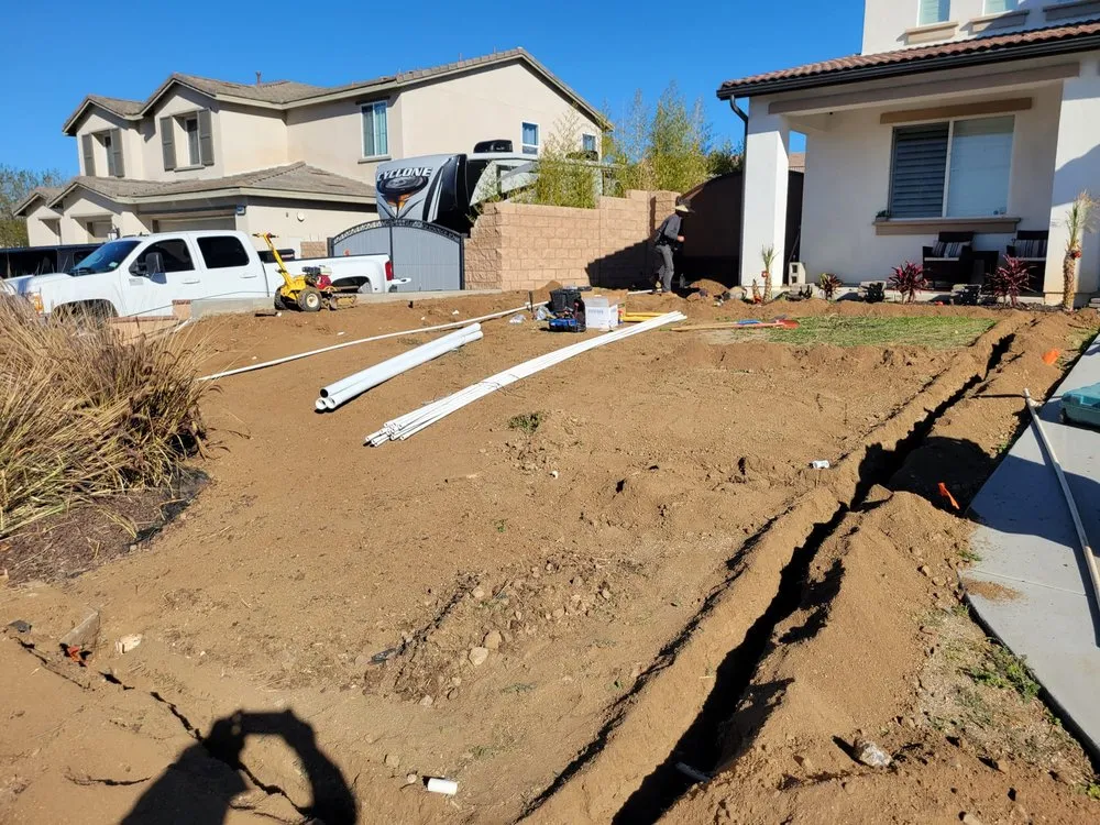 Trusted residential landscaping near you in Moreno Valley, CA by Ruben's Concrete & Landscape