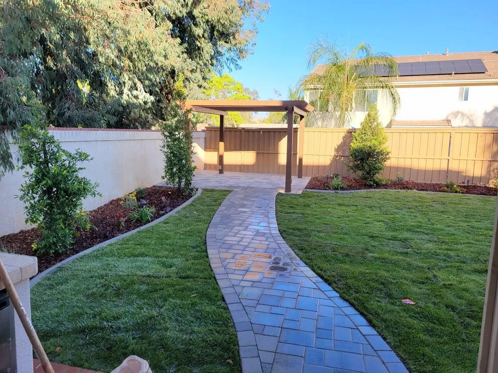 Custom garden landscaping experts serving Moreno Valley, CA - Ruben's Concrete & Landscape