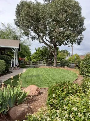 Ruben's Gardening Services Logo