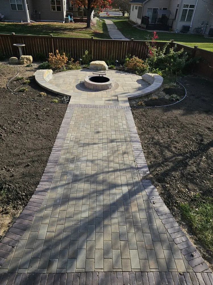 Reliable landscape design with custom design in Madison, WI by Ruben's Lawn Care Services & Dumpster Rentals