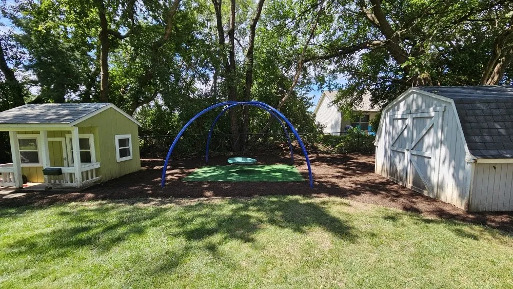 Expert outdoor landscaping in Rockford, IL by Rubens Lawncare services