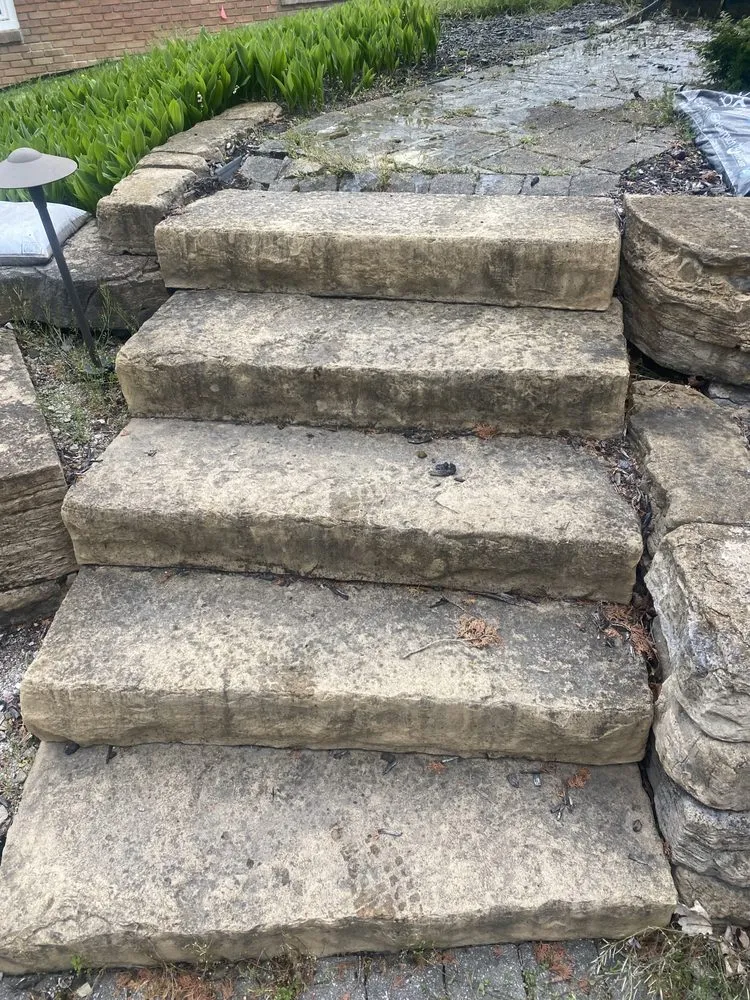 Trusted residential landscaping in Columbus, OH by Rubino Pressure Washing