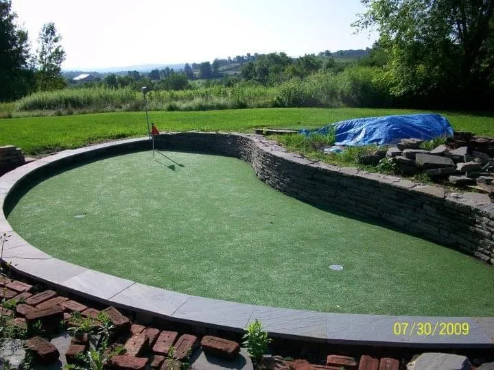 Custom yard maintenance near you in Marcy, NY by Rubino Stone and Landscape