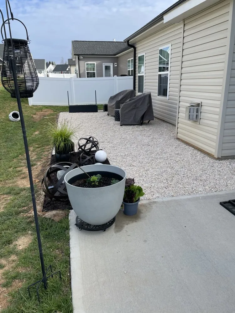 Local outdoor landscaping in Greensboro, NC by Rubio Landscape