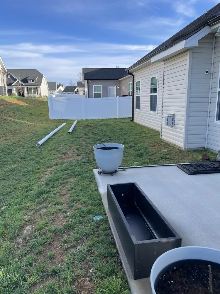 Local yard cleanup service for outdoor upgrades in Greensboro, NC by Rubio Landscape