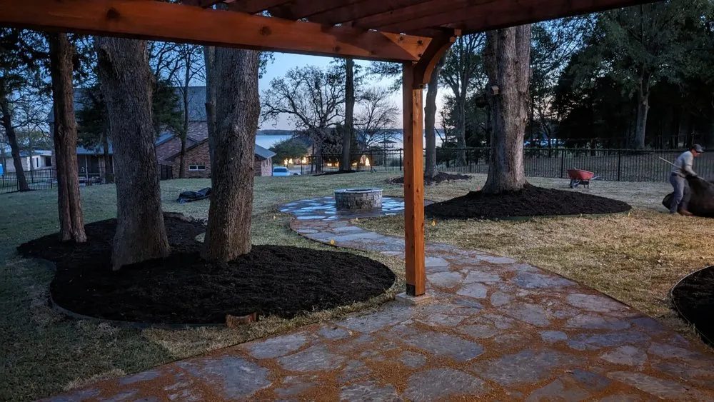 Reliable landscape design for homes in Athens, TX by Rubio Landscaping And Maintenance
