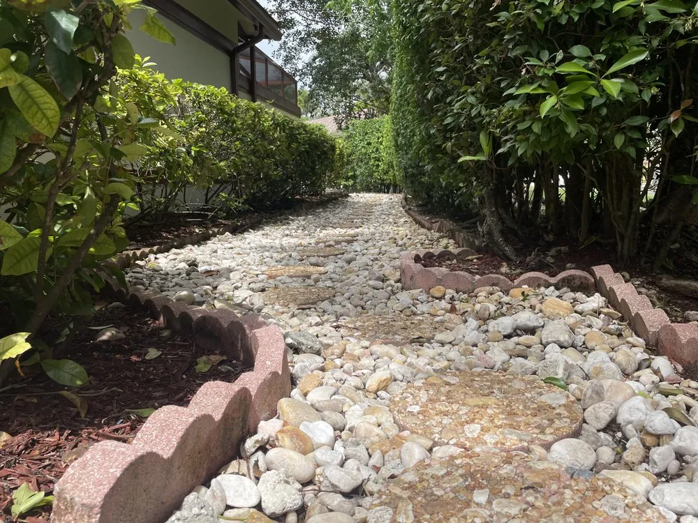 Professional yard cleanup service in Princeton, FL by Rubio Landscaping Corporation