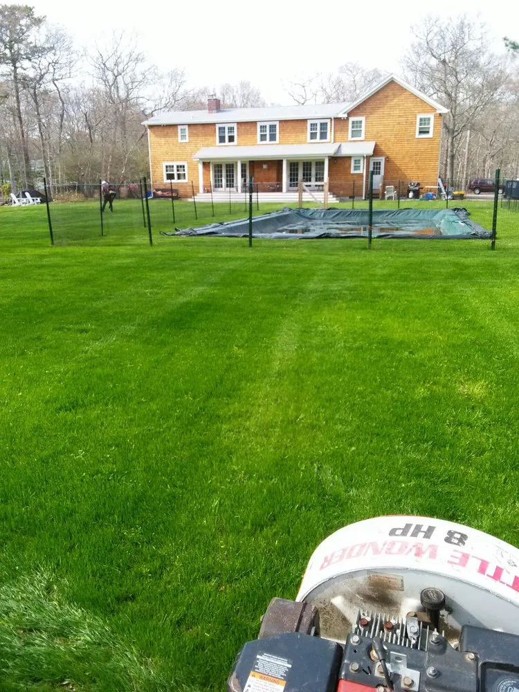 Professional lawn care service with custom design across Flanders, NY - Rubio Landscaping