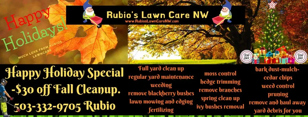 Top-rated yard maintenance experts serving Hillsboro, OR - Rubio's Lawn Care NW