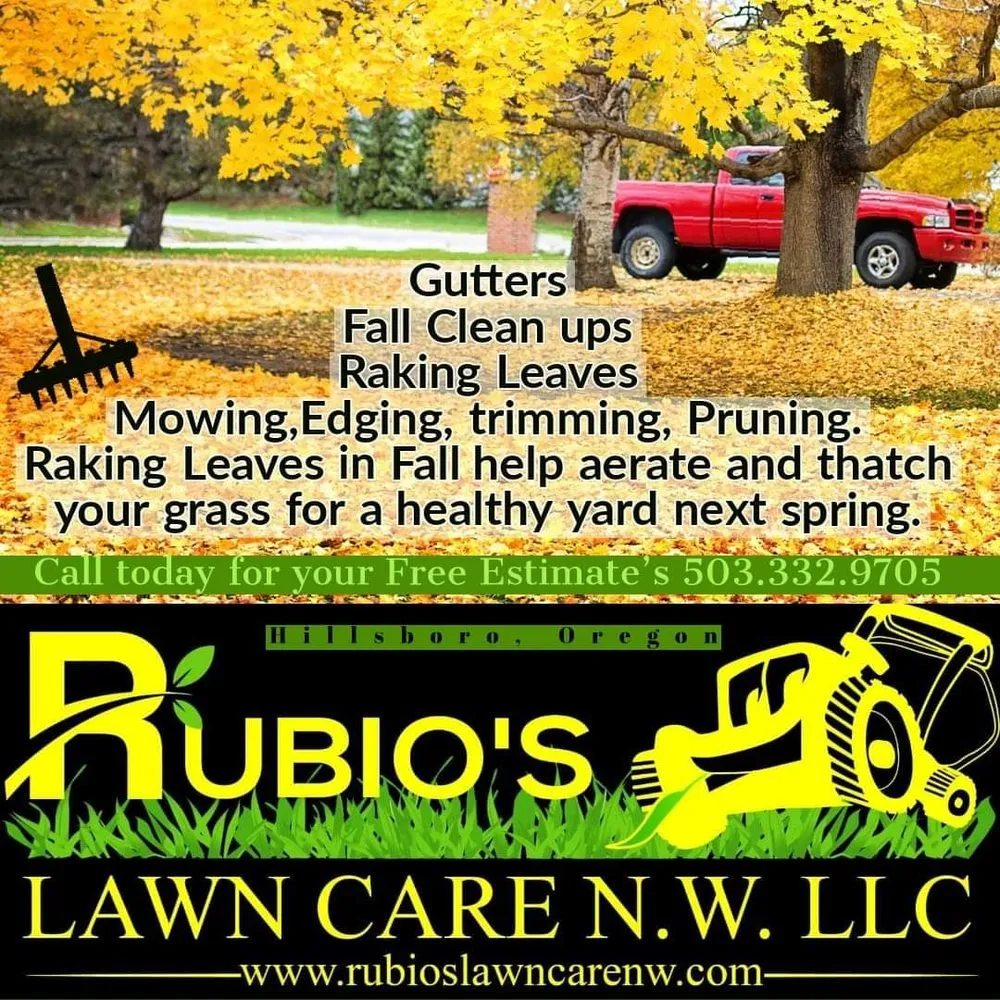 Trusted lawn mowing service experts serving Hillsboro, OR - Rubio's Lawn Care NW