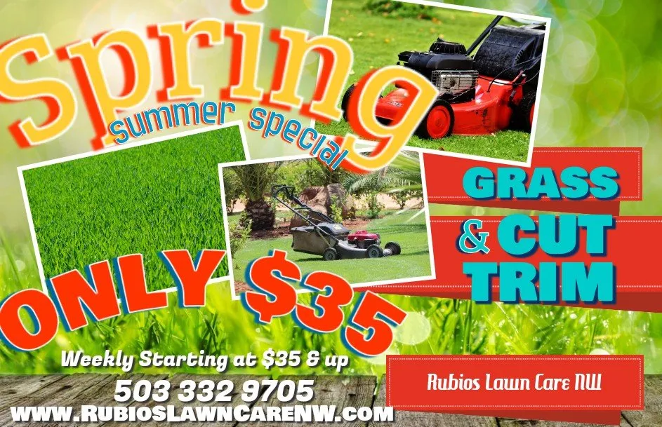 Reliable lawn mowing service for outdoor upgrades in Hillsboro, OR by Rubio's Lawn Care NW