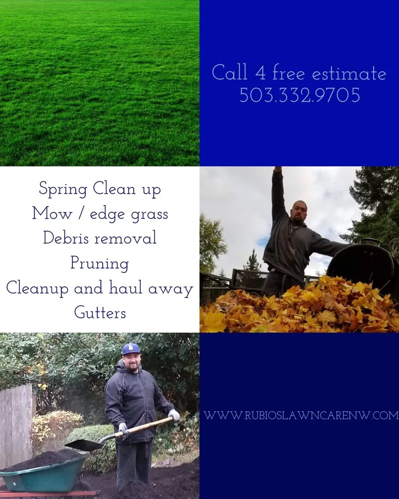 Custom landscaping services in Hillsboro, OR by Rubio's Lawn Care NW