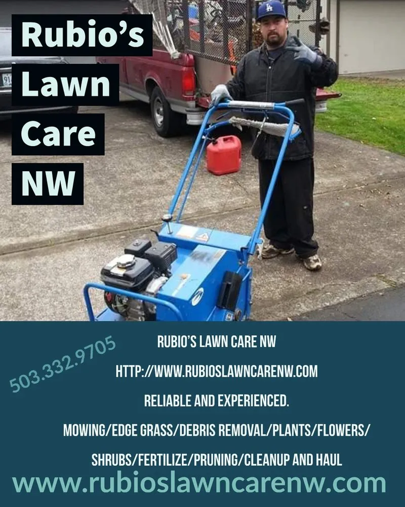 Affordable yard maintenance in Hillsboro, OR - Rubio's Lawn Care NW