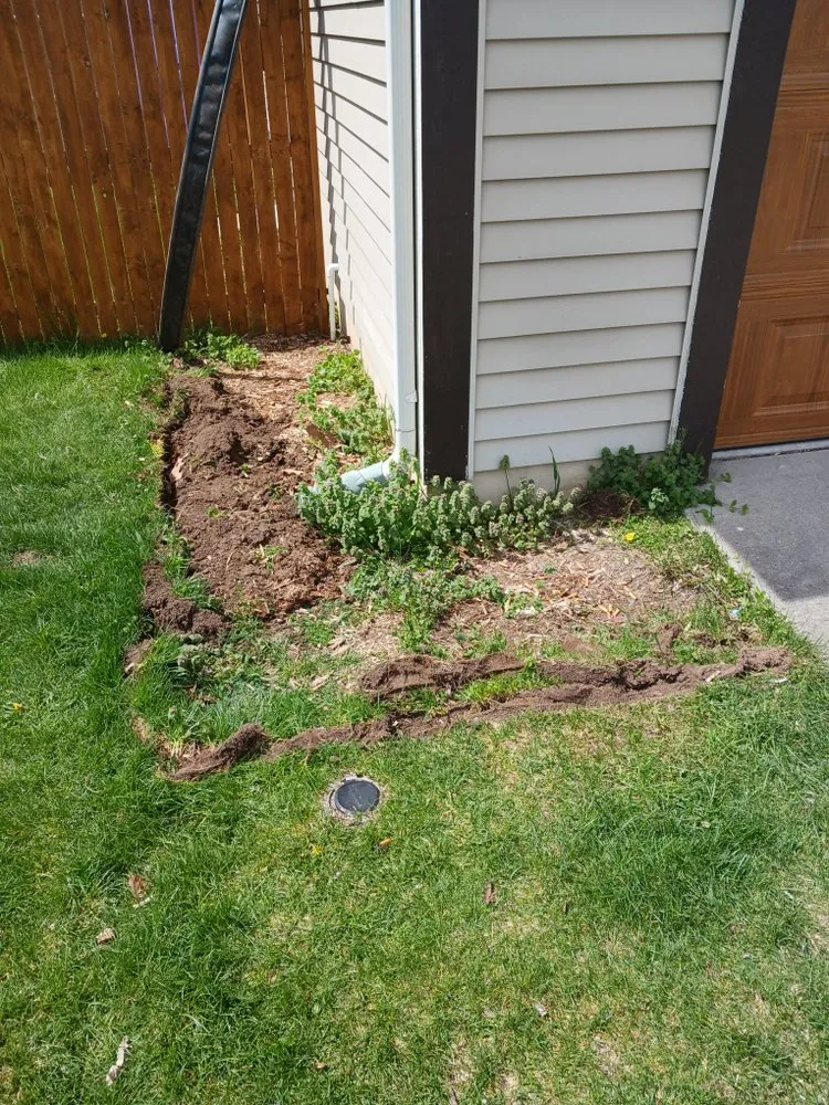 Custom garden landscaping in South Bend, IN by Rucker's Lawn Care