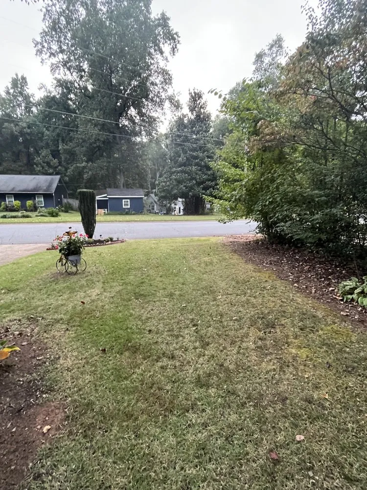 Custom landscape installation for year-round maintenance in Euharlee, GA by Rudder Scapes