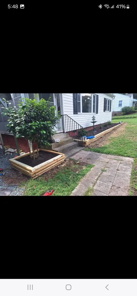 Affordable lawn mowing service for homes in Burlington, NC by Rudd's Lawn Care And Landscaping