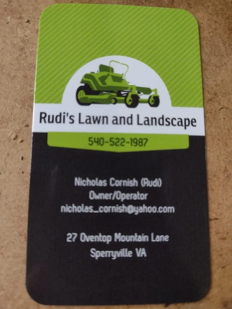 Custom yard cleanup service in Sperryville, VA by Rudi's Lawn and Landscape