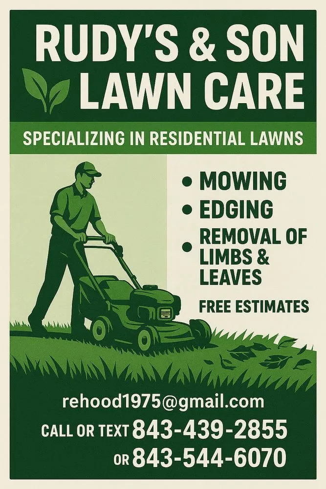Trusted landscaping services experts serving Bennettsville, SC - Rudy's & Son Lawn Care