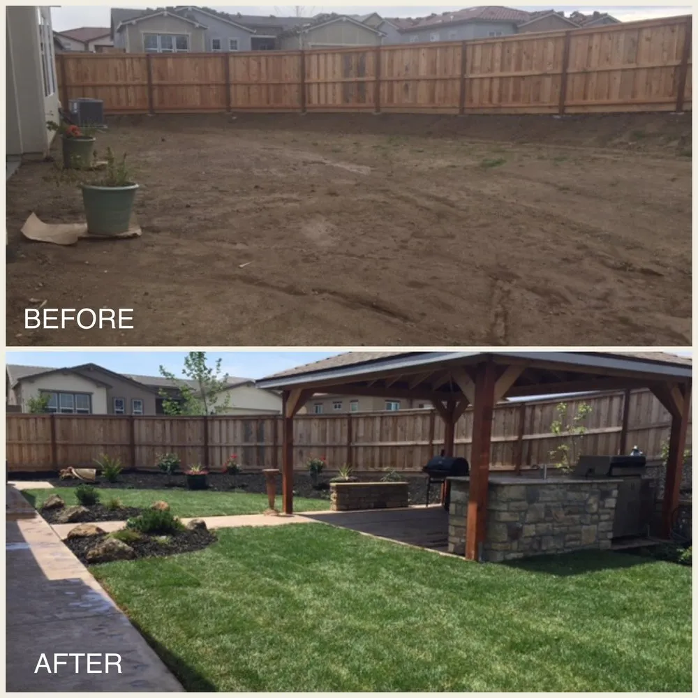 Trusted yard maintenance for homes in Elk Grove, CA by Rudy's Landscape