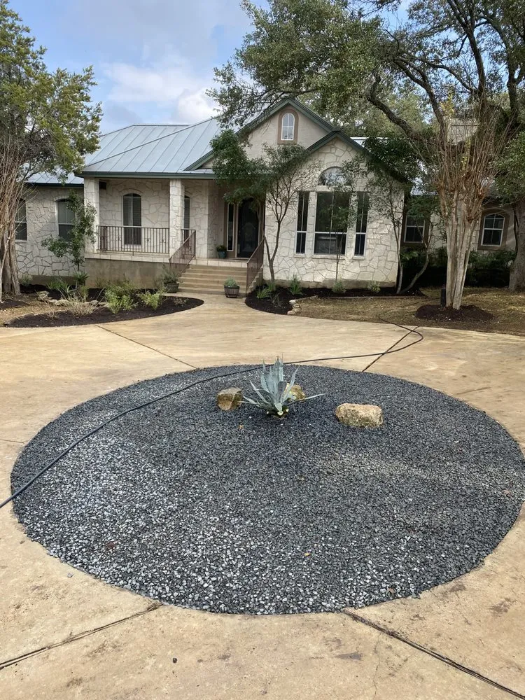 Professional yard cleanup service in San Antonio, TX by Rudy’s Landscape Solutions