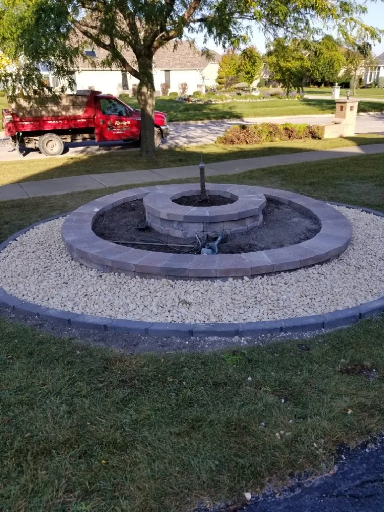 Trusted landscape design for residential properties in Chicago Heights, IL by Rudy's Pavers & Landscaping