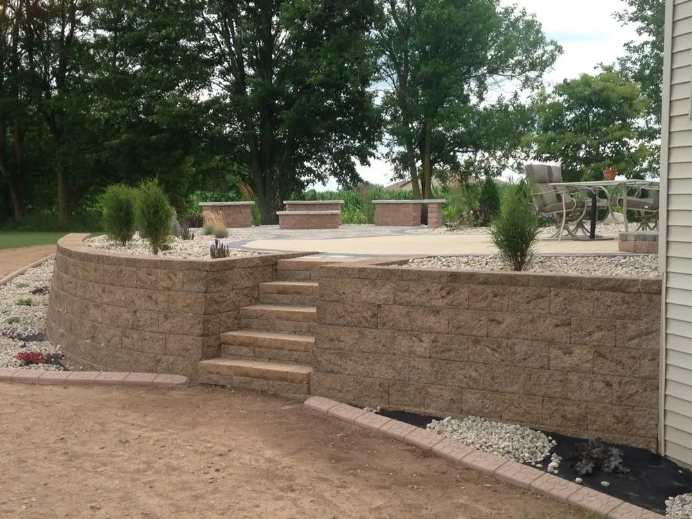 Trusted lawn mowing service in Waterloo, WI by Ruechel Landscape