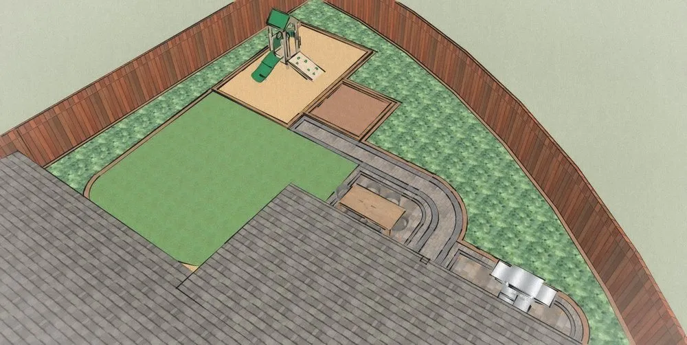 Local garden landscaping in Beaverton, OR by Rueda Landscape