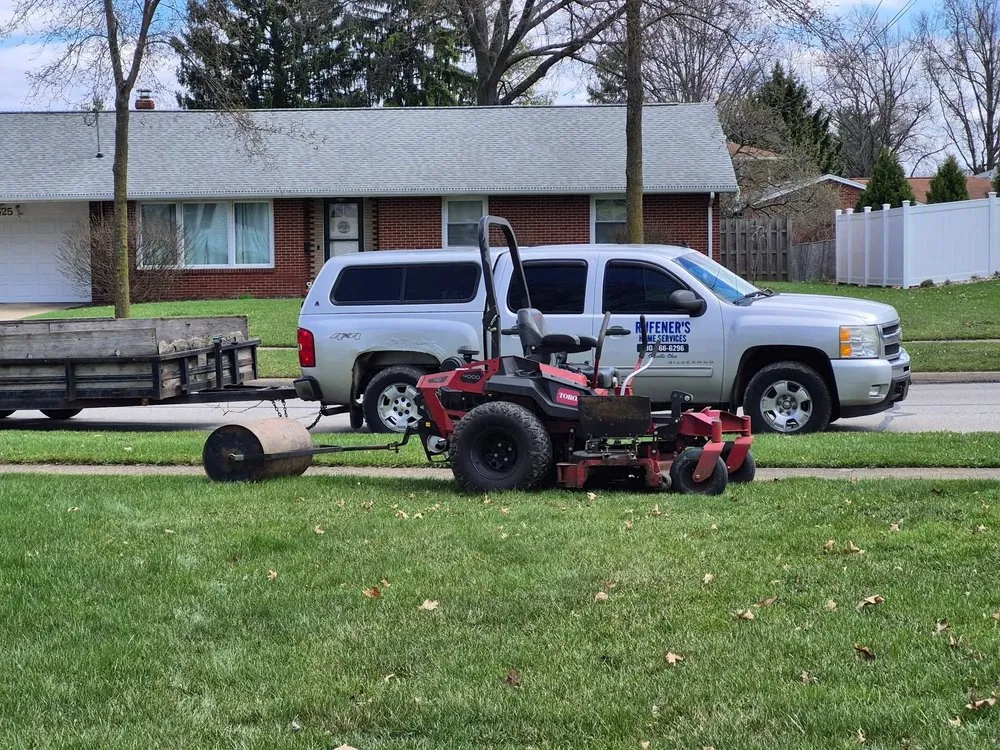 Local residential landscaping with custom design in Orrville, OH by Rufener's Home Services And Lawncare